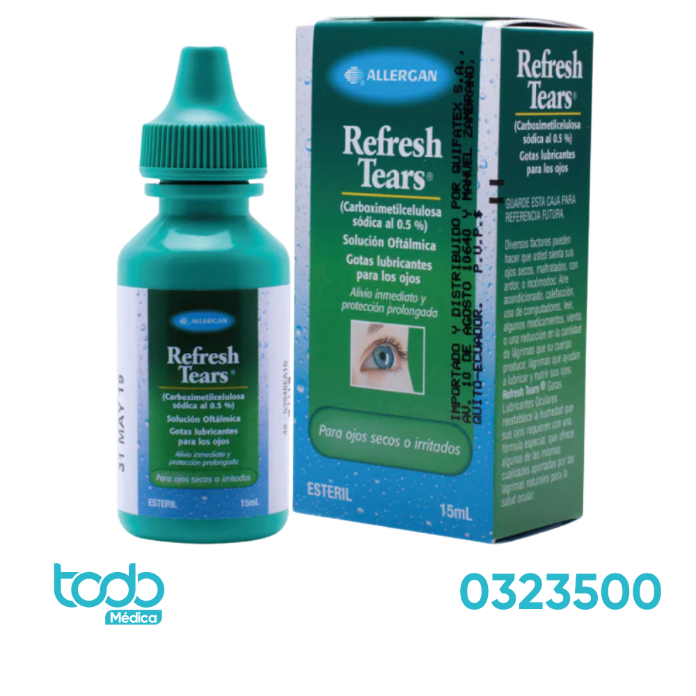 Refresh Tears Allergan 0.5% Gotas Oftálmicas Solución 15ml