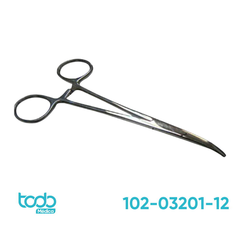 Pinza Halsted Mosquito Avellanus Curva 12 cm