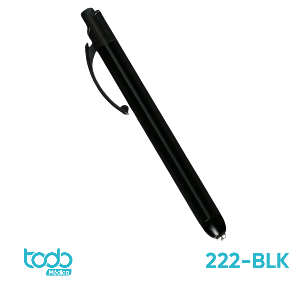 Foco Pupilar Negro con Luz LED