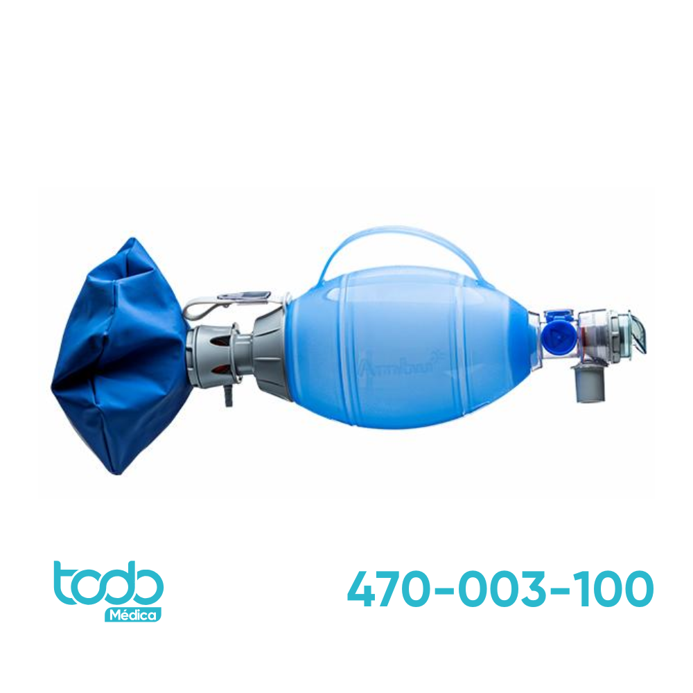 Resucitador Oval Reusable Con Bolsa Para Adulto