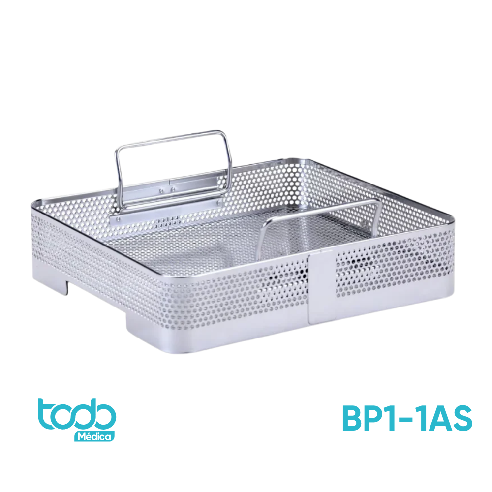 Canasta Génesis Pequeña Apilable con Solido de 22.6 x 25.9 x 3.5 cm