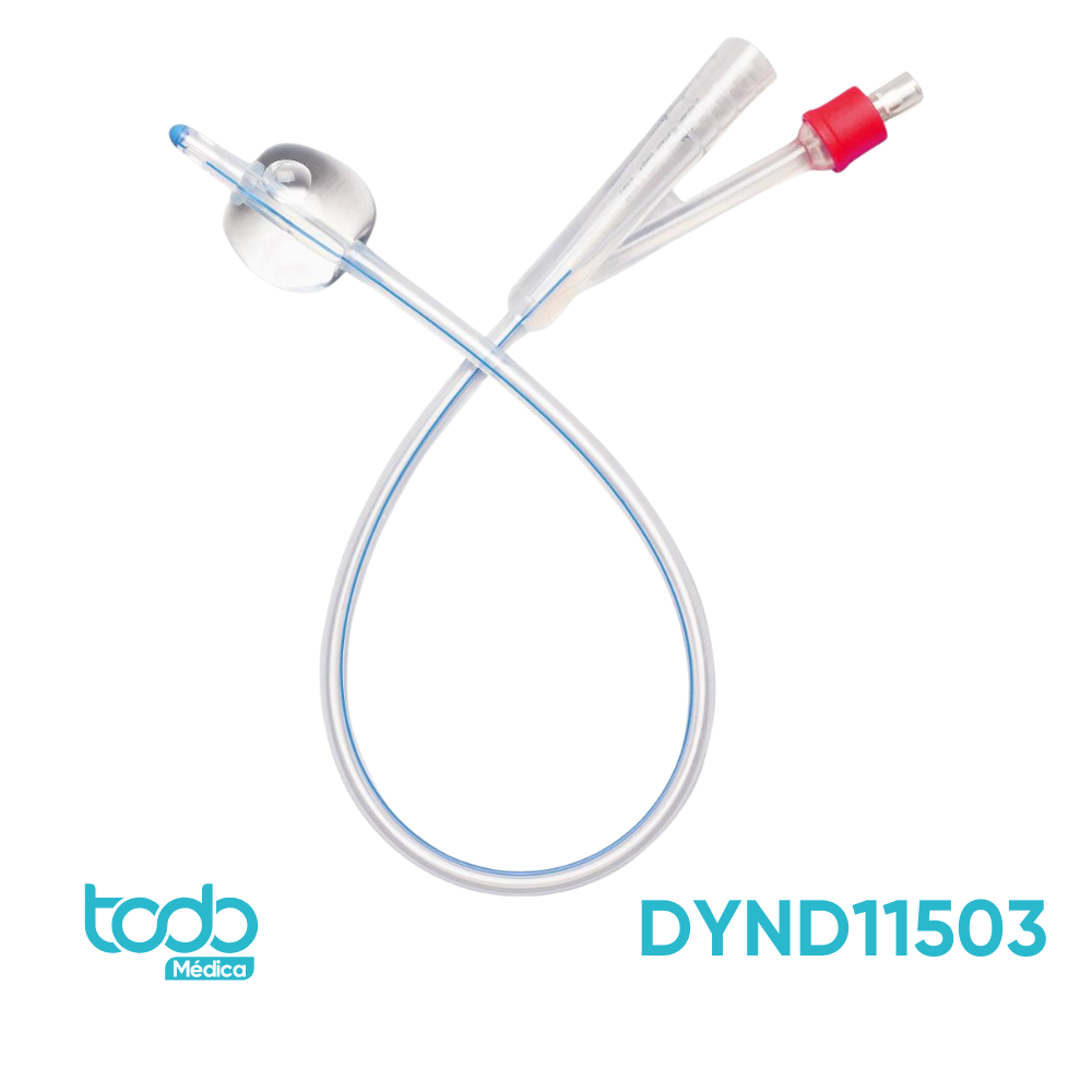 Sonda Foley de Silicón de 2 Vías – 10 cc – 18FR