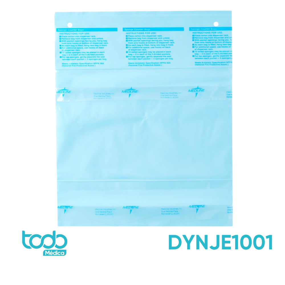 Bolsa para Conteo de Gasa - (Caja con 50 unidades)