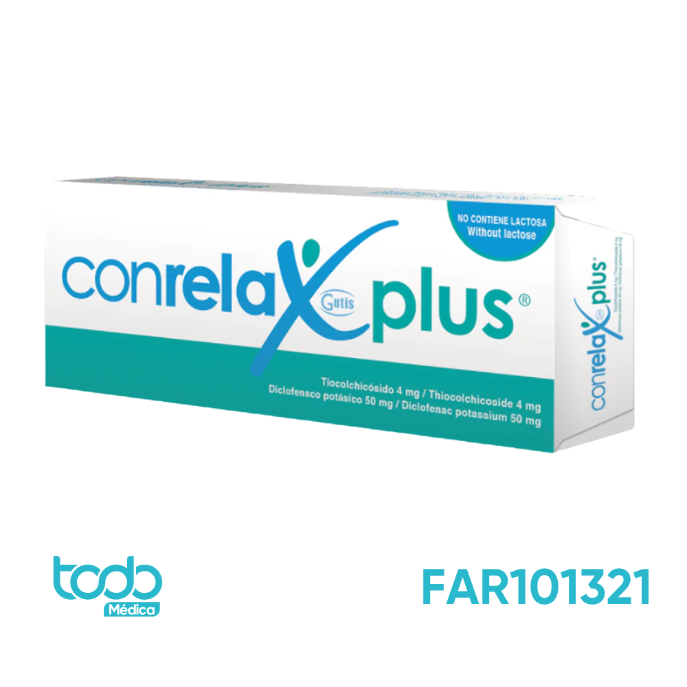 Conrelax Plus Gutis 4mg/50mg CJ50 Solución Bebida Oral