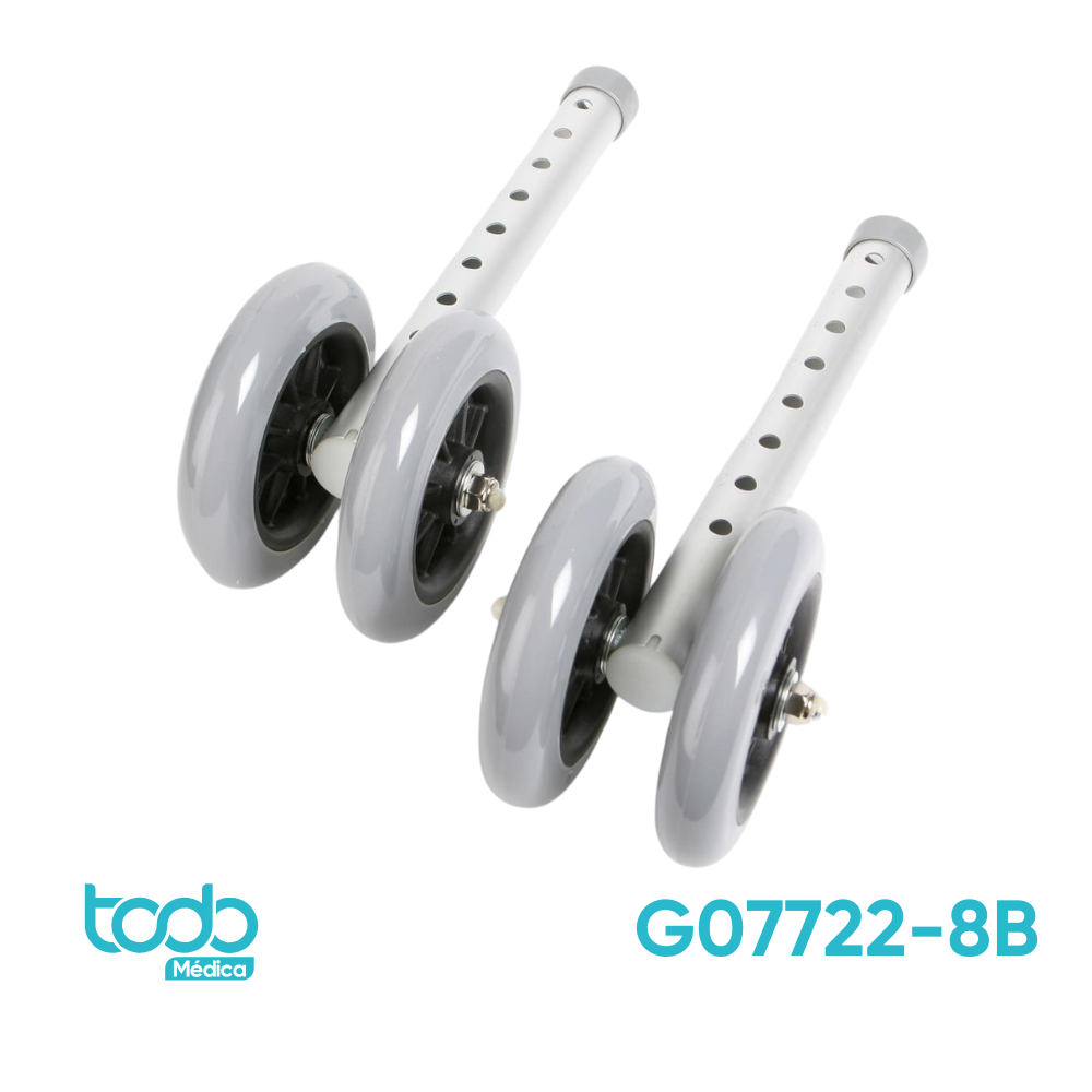 Rueda Bariátrica de 5" para Andadores – Medline