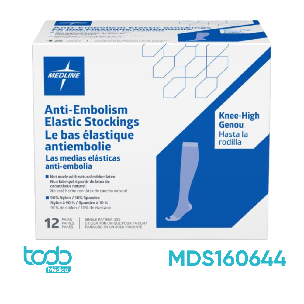 Media Antiembólica para Rodilla – Talla M