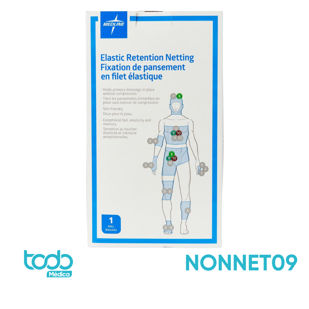 Malla Elástica Tubular Elastic-Net 35" x 25 yardas