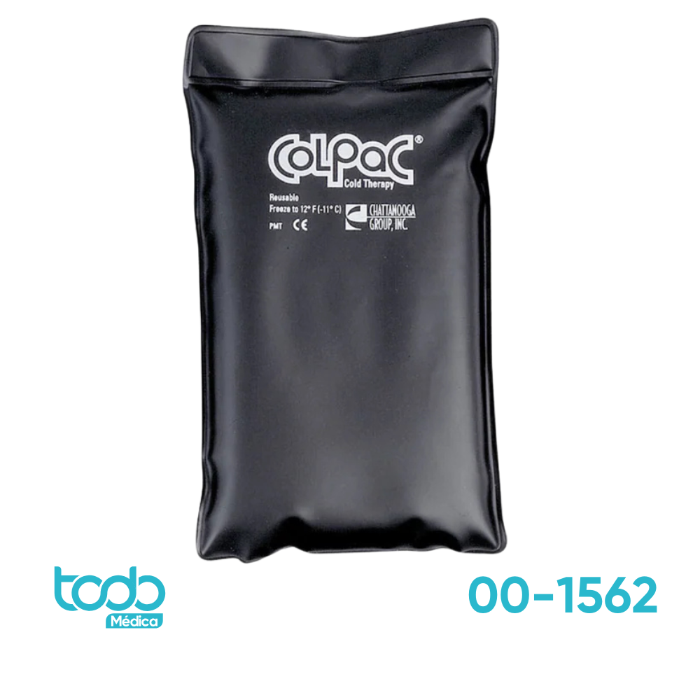 Compresa Fría Reutilizable ColPac – Mediana (6.5 x 11") – Color Negro