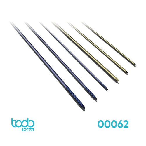 K-Wire Ortopédico IMEX – 0.062" x 6" – Paquete de 6 unidades