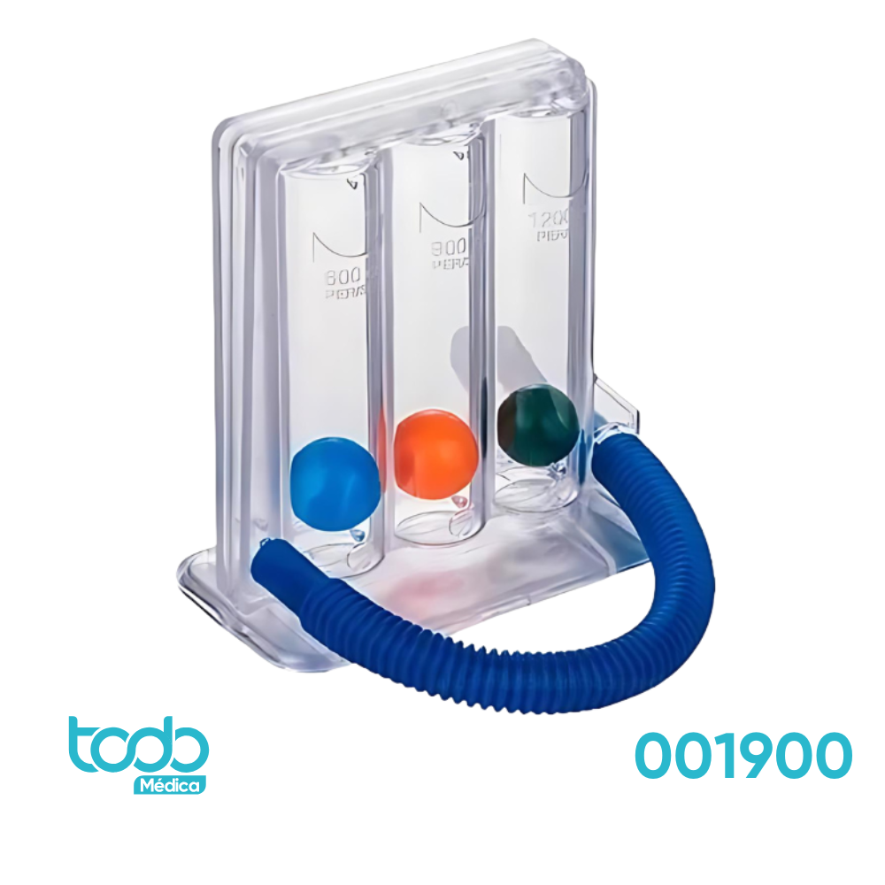Ejercitador Pulmonar Volumétrico Desechable