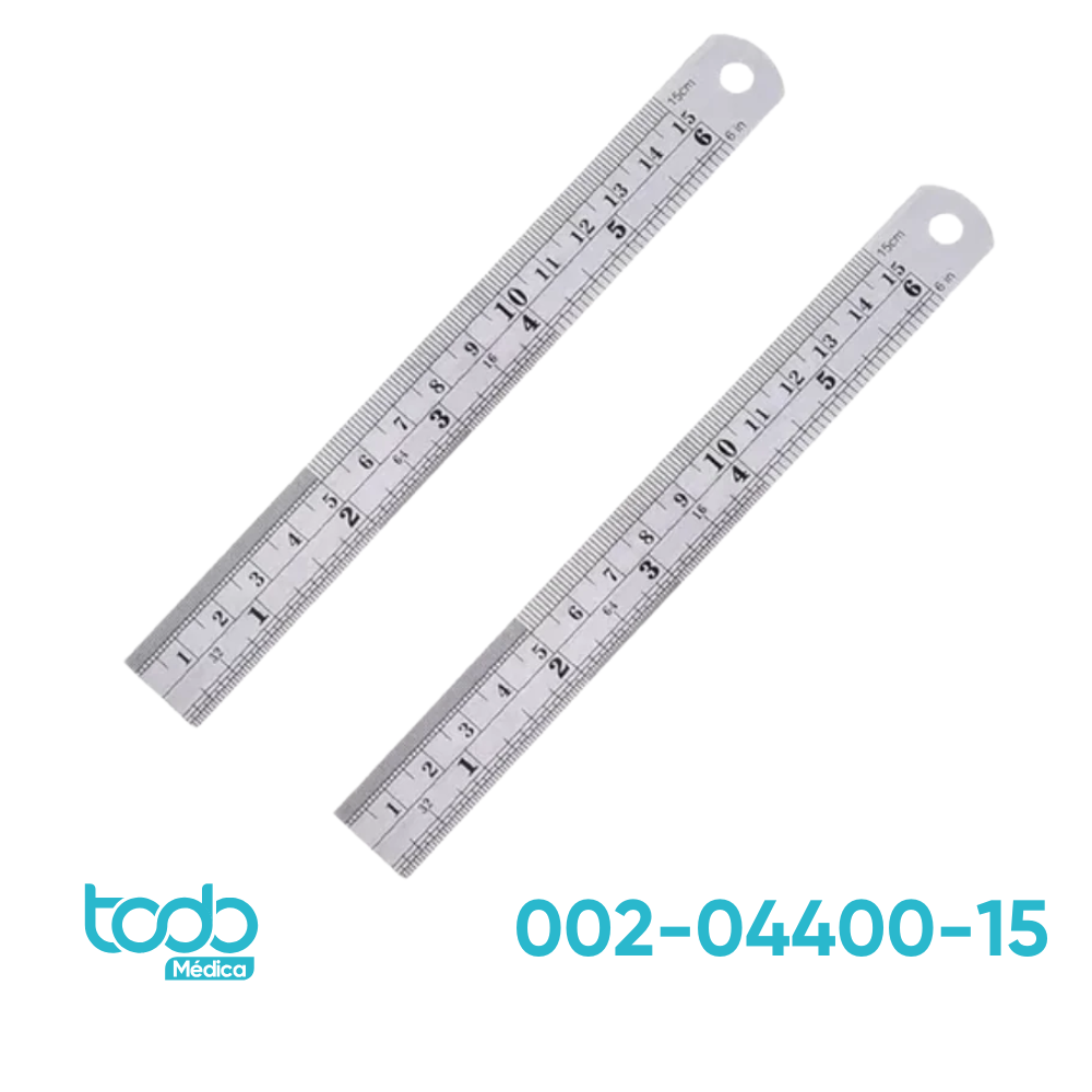 Regla Avellanus de Metal Graduada – 15 cm – CJ1