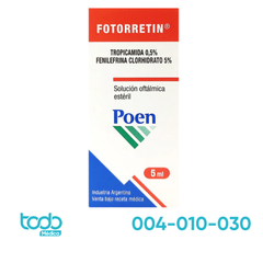 Fotorretin Poen Gotas Oftálmicas – Solución 5 ml