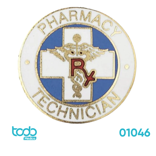 Pin Profesional Prestige – Símbolo de Farmacia