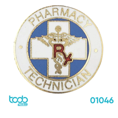 Pin Profesional Prestige – Símbolo de Farmacia