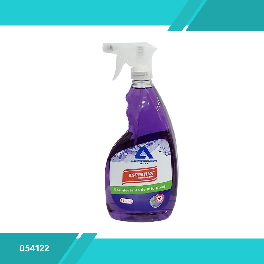Esterilix Ambientes Alto Nivel de 870ML