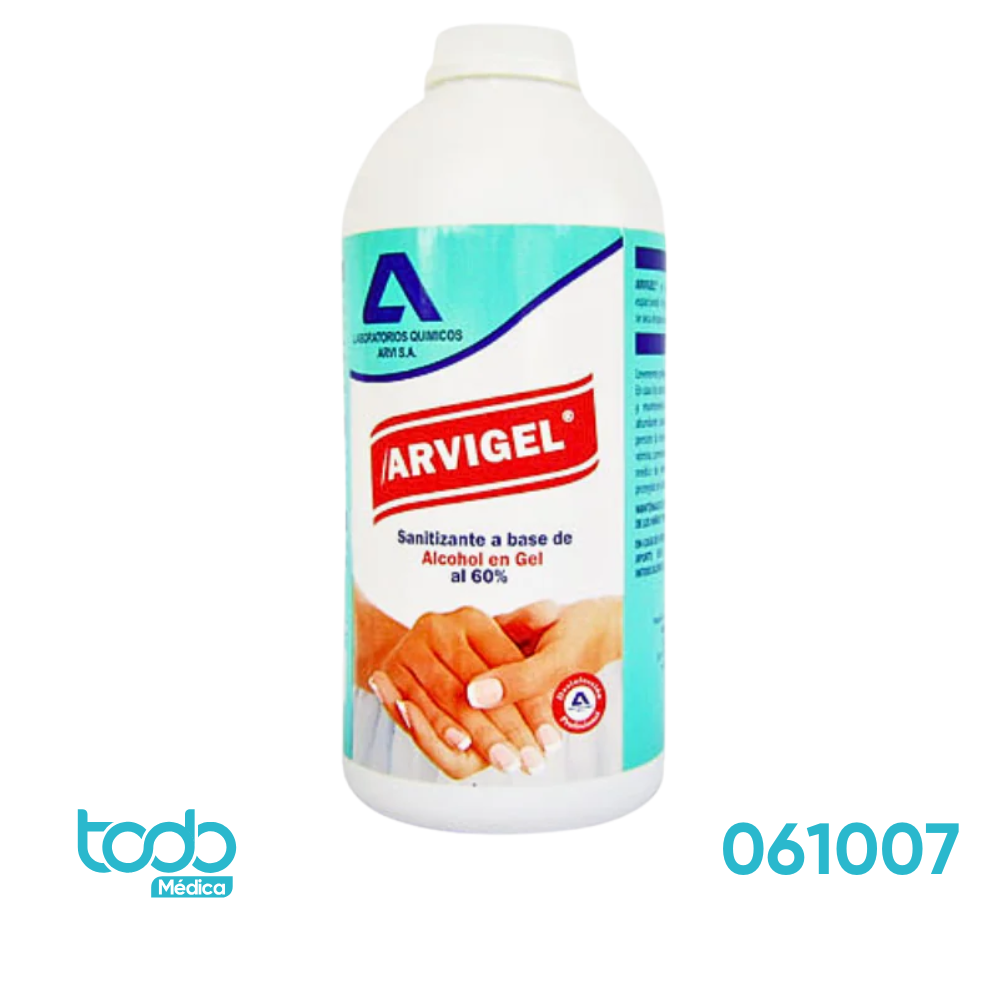 Alcohol en Gel 1 Litro – Arvigel