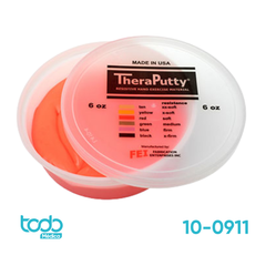 Plasticina Theraputty Roja 6oz - Resistencia Suave