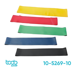 Bandas Elásticas Cando Cerradas – 5 Unidades de 38cm