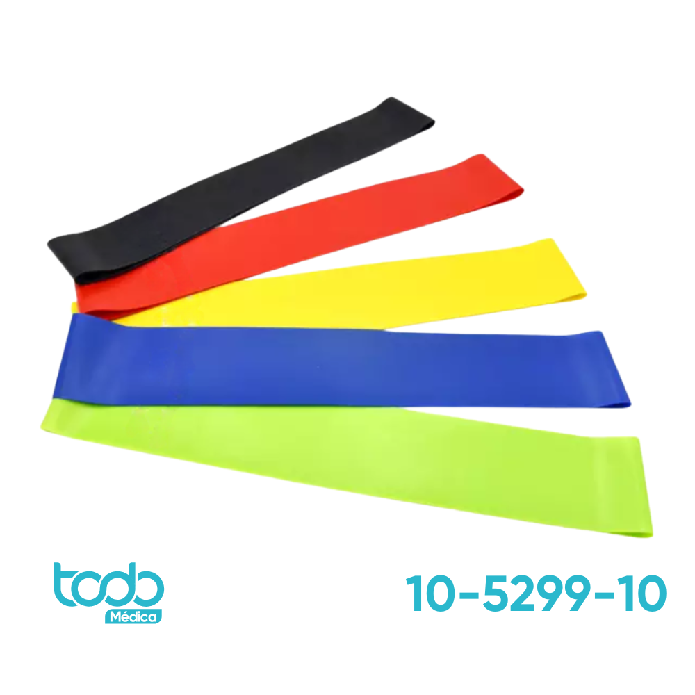 Bandas Elásticas Cando Cerradas – 5 Unidades de 76cm