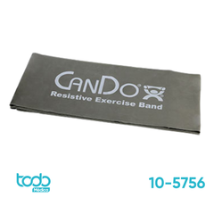 Banda Elástica Cando L/Láttex Plateada – Resistencia XX-Fuerte 121 cm