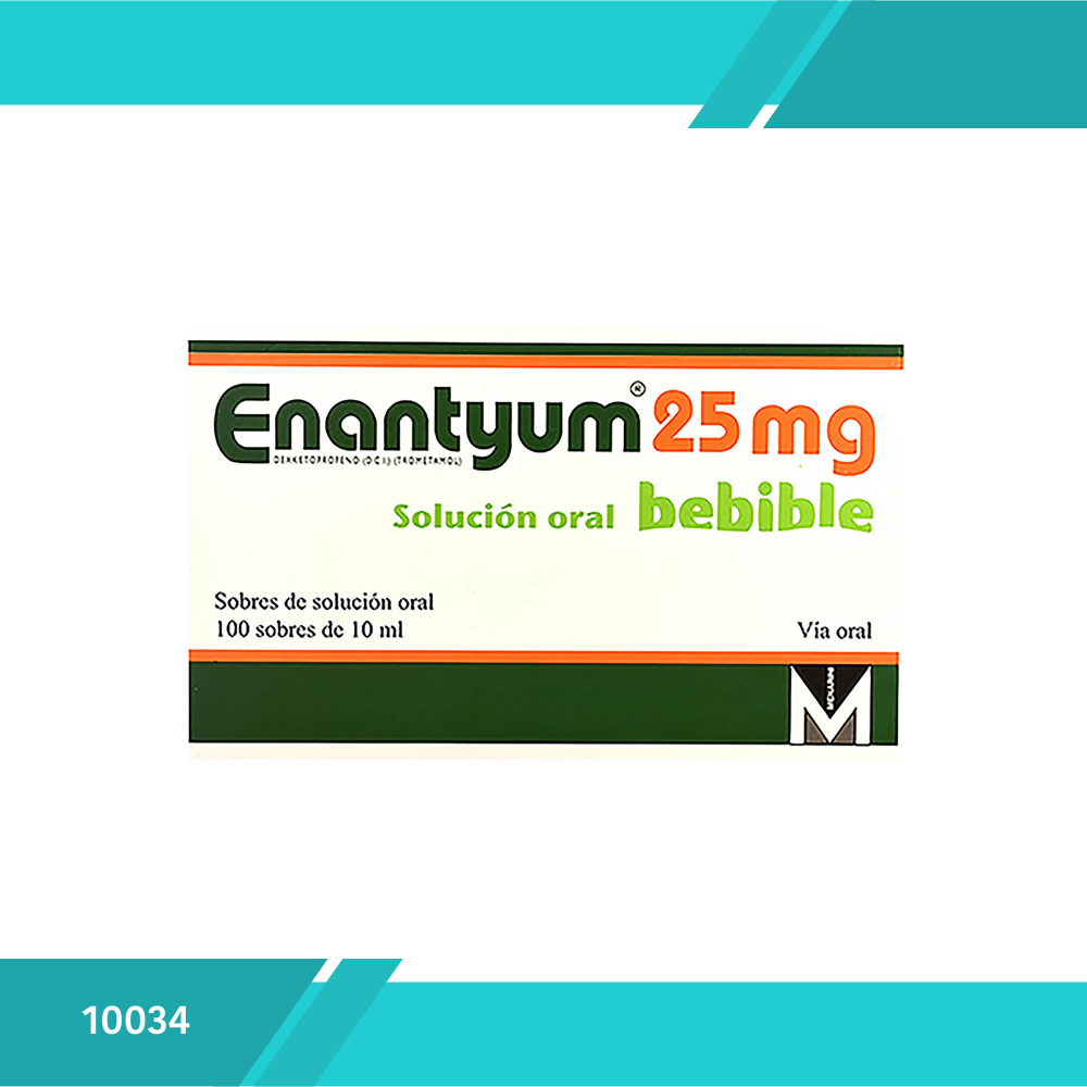 Enantyum Menarini 25mg Solución Oral Bebible