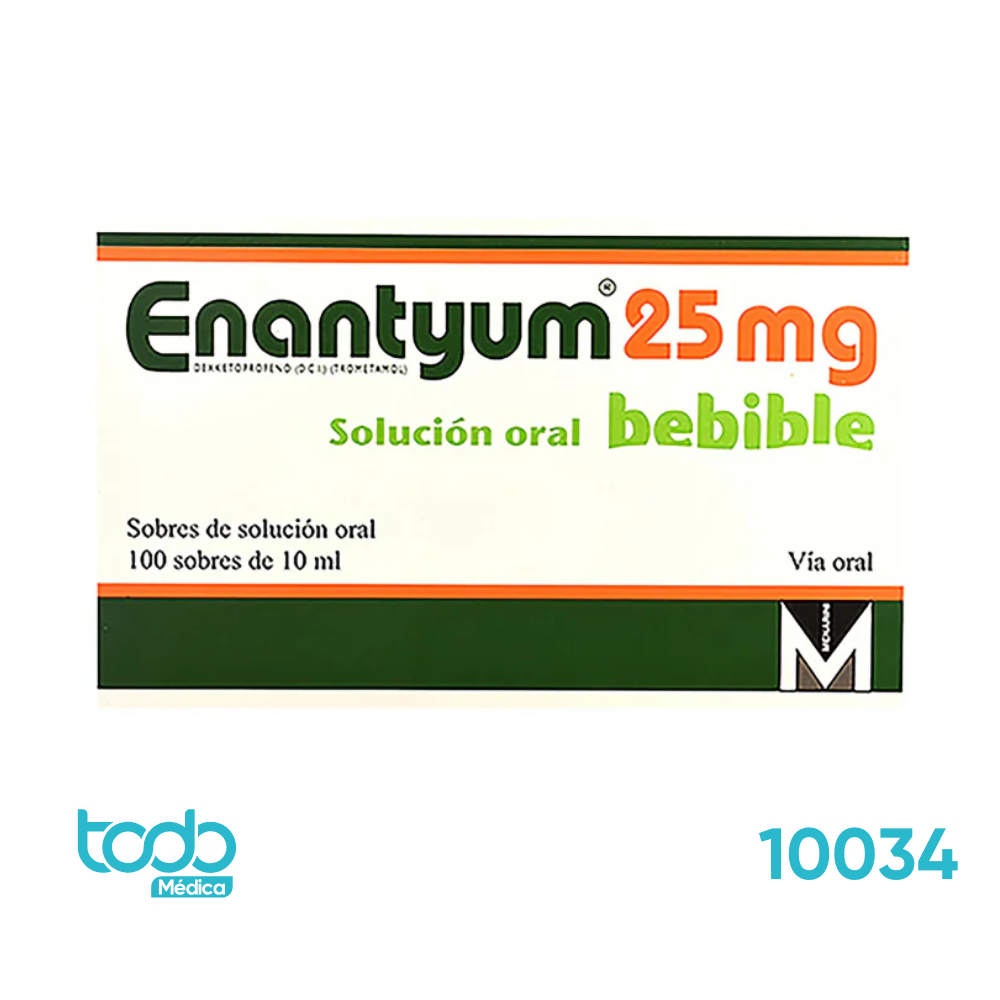Enantyum Menarini 25mg - Solución Oral Bebible