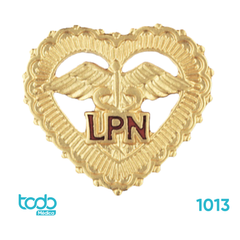 Pin Prestige Profesional LPN Inside Heart