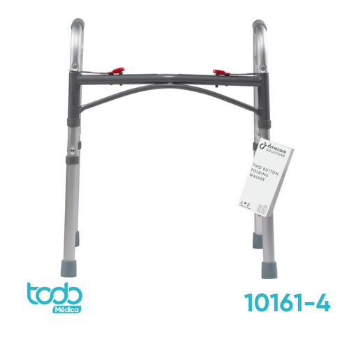Andadera Plegable de Aluminio Juvenil – Ajustable