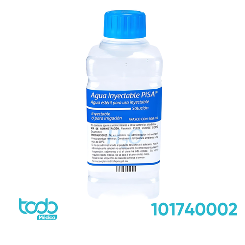 Agua Estéril Inyectable 500 ml