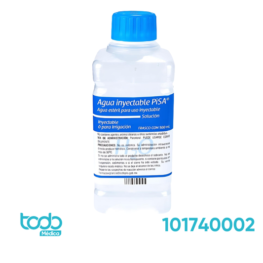 Agua Estéril Inyectable 500 ml
