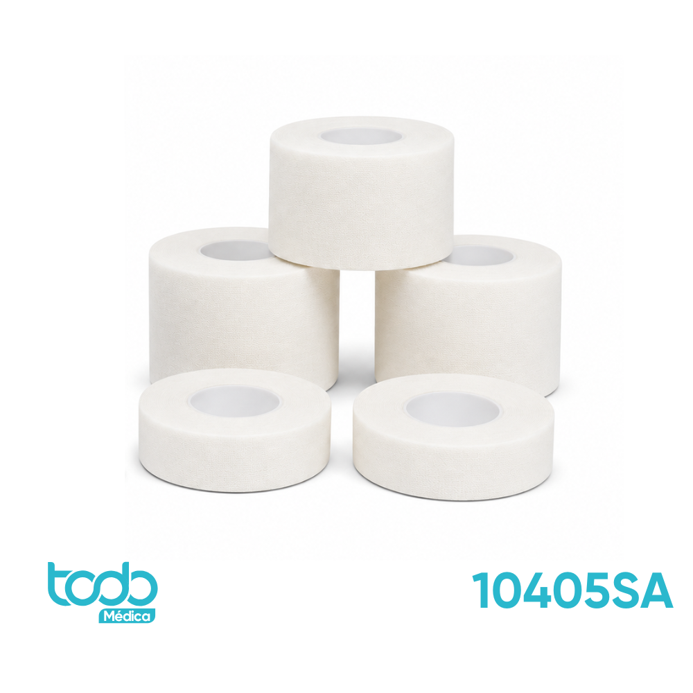 Esparadrapo de Algodón Con Adhesivo Sintético3H – Tubo con 5 Rollos Surtidos