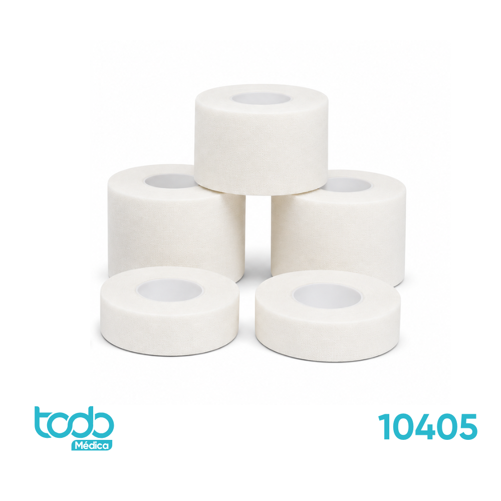 Esparadrapo de Algodón 3H –Tubo con 5 Rollos Surtidos