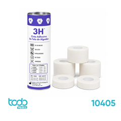 Esparadrapo de Algodón 3H –Tubo con 5 Rollos Surtidos