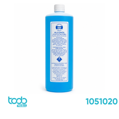 Alcohol de Fricciones 70% Azul 950 ml