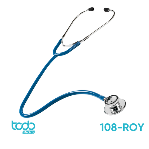Estetoscopio de Doble Campana – Color Azul Rey