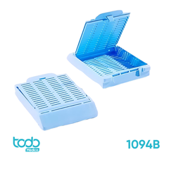Casete Globe para Biopsia Azul con Rayas CJ500