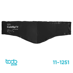 Compresa Relief Pack Fría Reutilizable Negra para Cuello – 6x23