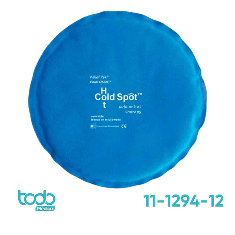 Compresa Relief Pack Fría/Caliente Reutilizable Azul para Cuello – 7x22"