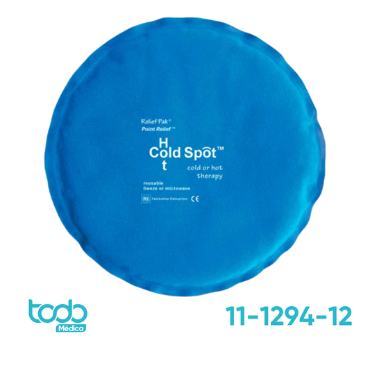 Compresa Relief Pack Fría/Caliente Reutilizable Azul para Cuello – 7x22"