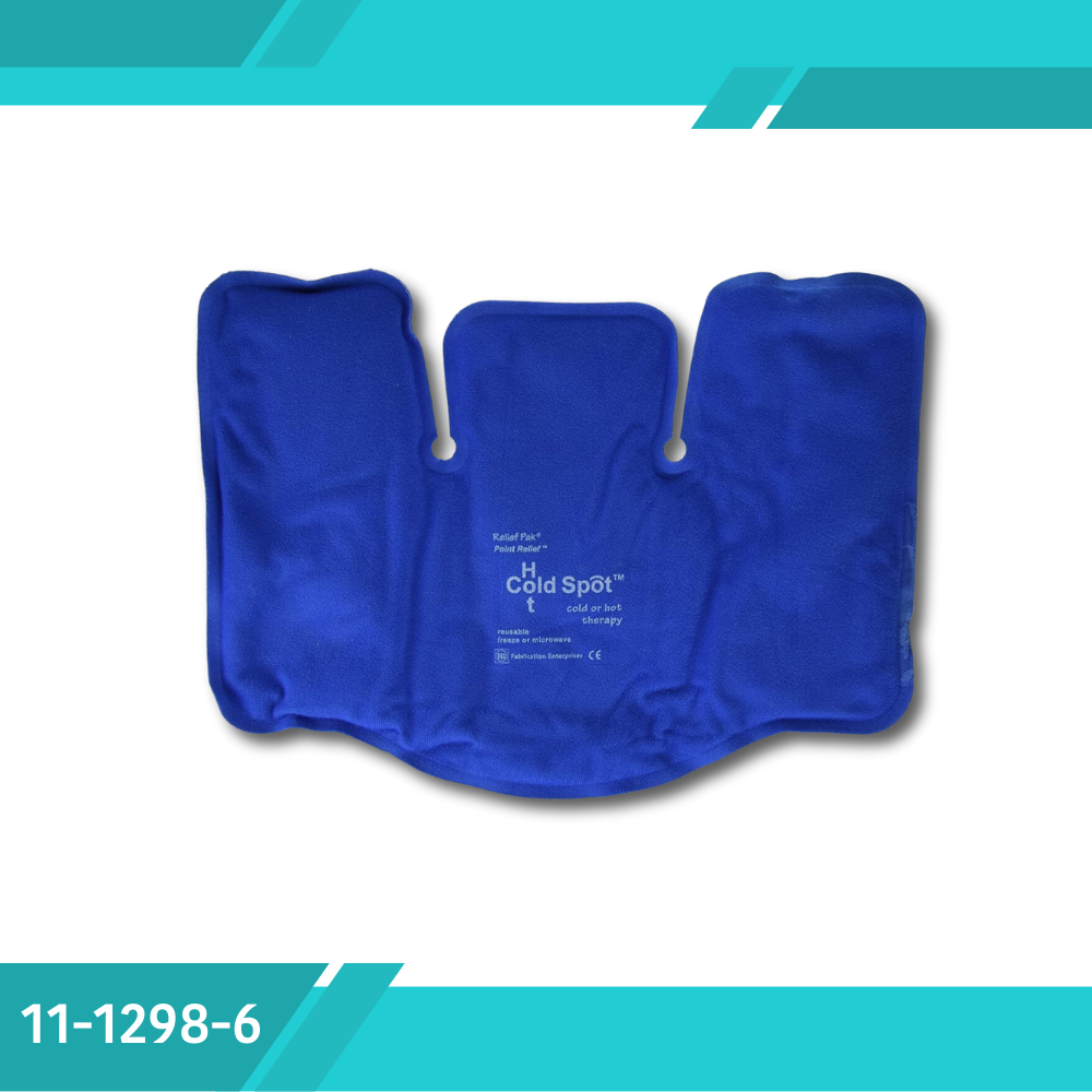 Compresa Relief Pack FrÃ­a/Caliente Reutilizable Azul cuello y hombros  8X16