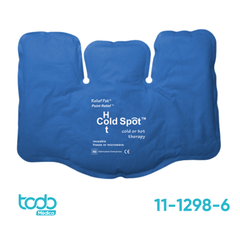 Compresa Relief Pack Fría/Caliente Reutilizable Azul para Cuello y Hombros – 8x16