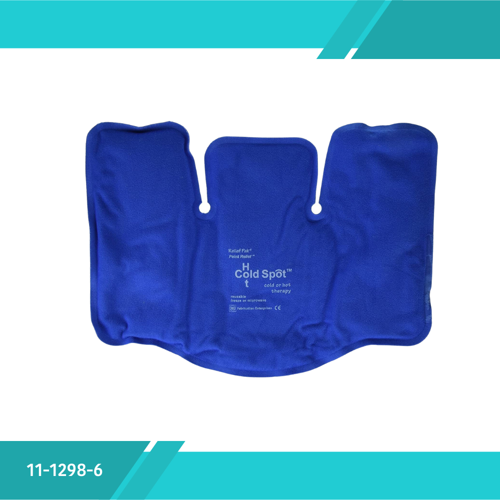 Compresa Relief Pack FrÃ­a/Caliente Reutilizable Azul cuello y hombros  8X16