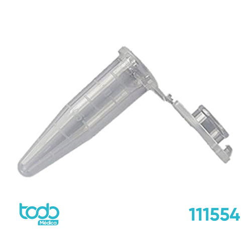 Tubo Microcentrífuga Globe con Tapa 0.5ml – Paquete de 500 Unidades