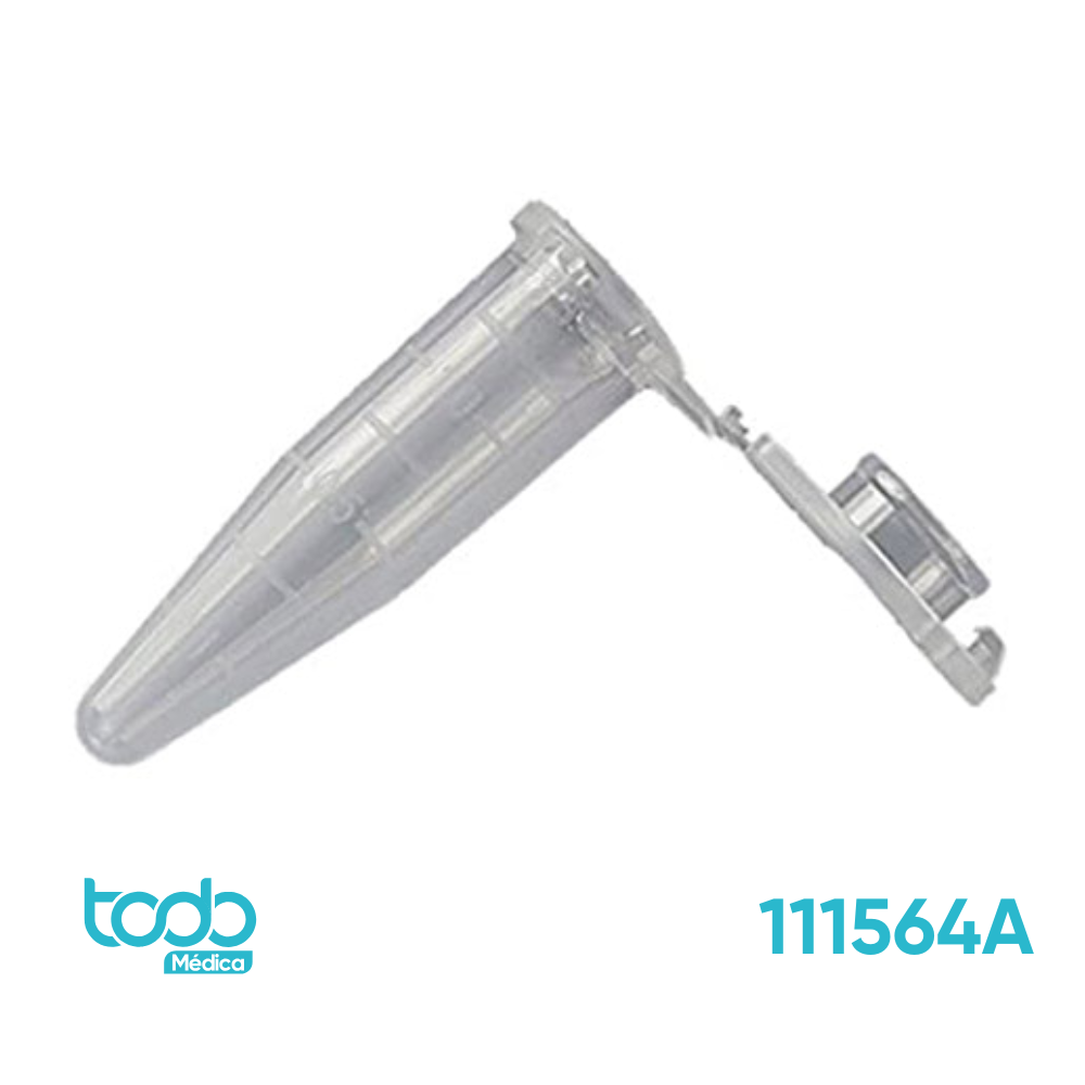 Tubo Microcentrífuga Globe con Tapa Ámbar 1.5ml&nbsp;– Paquete de 500 Unidades