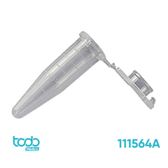 Tubo Microcentrífuga Globe con Tapa Ámbar 1.5ml&nbsp;– Paquete de 500 Unidades