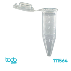 Tubo Microcentrífuga Globe con Tapa Ámbar 1.5ml – Paquete de 500 Unidades