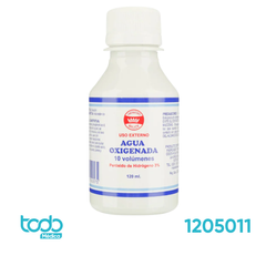 Agua Oxigenada 3% - 120 ml