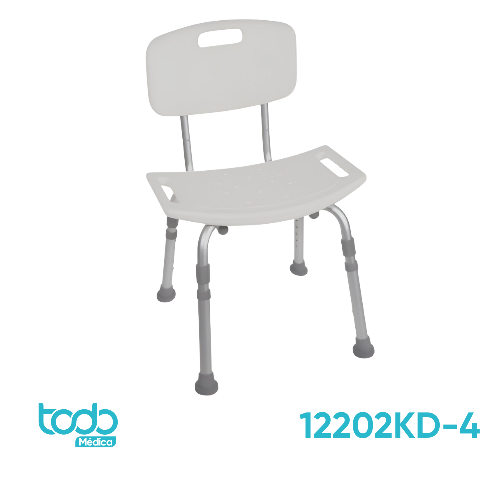 Silla de Baño con Respaldo