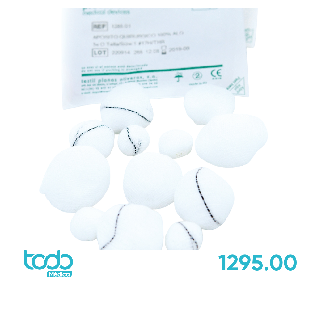 Torunda Gasa Texpol Estéril RX T/3 PKT5