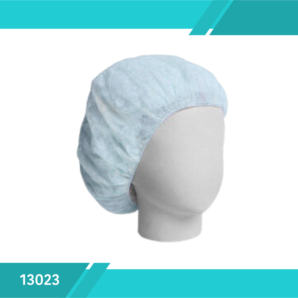 Gorro Desechable Color Blanco Tipo Hongo